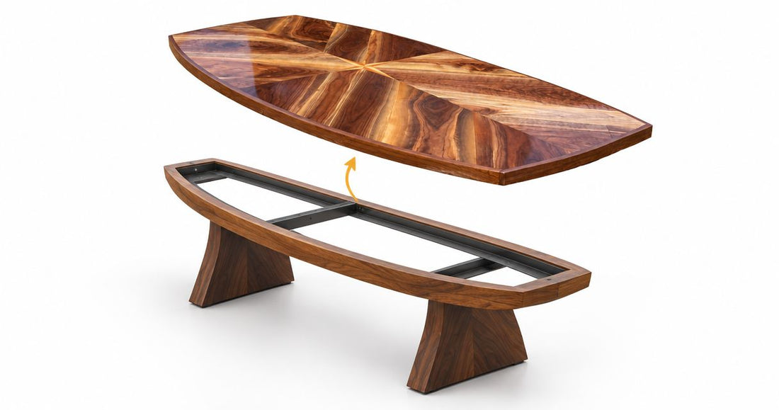 Can you replace a boat table top and keep the base?